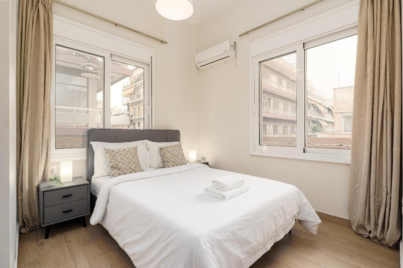 New Center Apartment Near Metro Athen Eksteriør billede